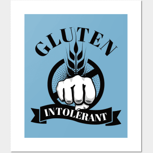 Gluten Intolerant | Punch Gluten Posters and Art